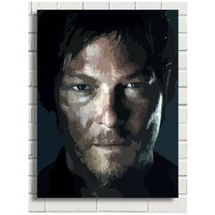 Картина по номерам Сериал Walking Dead Ходячие Мертвецы - 6117 В 30x40