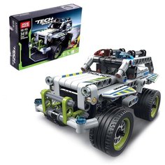 Конструктор Technic Decool Police Interceptor Полицейский с инерционным механизмом патруль, 185 деталей Jisi Bricks (Decool)
