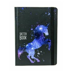 Проф-Пресс Скетчбук Звездный единорог А5