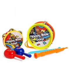 Набор музыкальных инструментов «Бэнд», 7 предметов, цвета микс