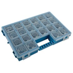 Gamma Коробка для шв. принадл. OM-009 пластик 28.5 x 20 x 5 см синий