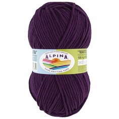 Пряжа Alpina Marta, 100% тактифил, 5*100 г, 120 м+-6 м, №016, фиолетовый
