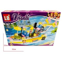 Конструктор для девочек FRIENDS (деталей 191шт.) LB+
