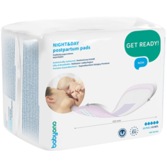 BabyOno Прокладки послеродовые NIGHT & DAY(15шт.) 7511707