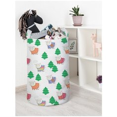 Корзина для игрушек JoyArty "Рождественские овечки" 40x60 см