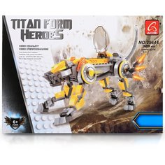 Конструктор блочный Робот-трансформер (329 деталей) Elbasco