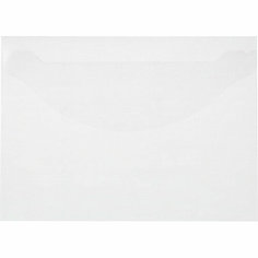 Папка-конверт с клапаном 180 прозрачный 10 шт/уп Attache