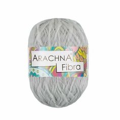 Пряжа ARACHNA Fibra100% полиэфир 10 шт. х 50 г 200 м цв. №12 св. серый (Fibra-№12 св. серый)