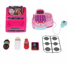 Играем вместе 1803U054-R1 Касса с аксессуарами Enchantimals, 17 предметов (свет, звук)