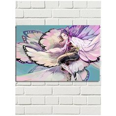 Картина по номерам аниме клинок рассекающий демонов - 8843 Г 60x40