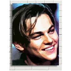 Картина по номерам Леонардо Ди Каприо - 6269 В 30x40