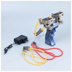 Рогатка металлическая, 3 жгута, лазерным целеуказателем+ заряд. устр-о Noname