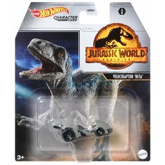 Hot Wheels Jurassic World Машинка Velociraptor Beta