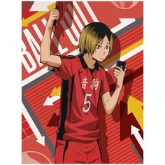 Картина по номерам на холсте Аниме Волейбол Козуме - 755 30X40