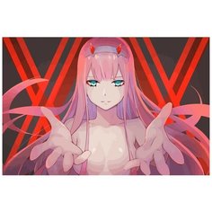 Картина по номерам Аниме Любимый во Франксе - 4