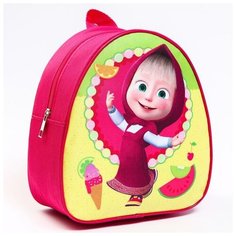 Рюкзак детский, Маша и Медведь .21*25 (1 шт.) Pro Market