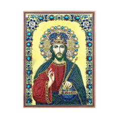 Мозаика алмазная "Икона. Иисус Христос" 30х40см TZ9035 Tukzar