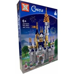 Конструктор SX "Волшебный замок Микки", 497 деталей