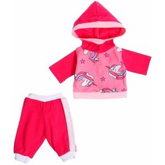 Одежда для кукол Костюм спортивный, для девочек Denco Store