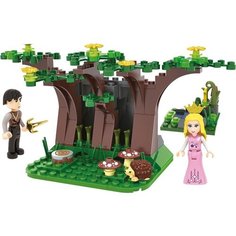 Конструктор JILEBAO Disney Princess "Белоснежка и принц" 6022 /130 деталей