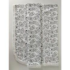 Плед детский 100% хлопок. Двуслойный интерлок. Ткань Турция. Произведено в Казахстане. Цвет белый Baby Opt