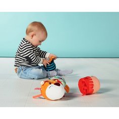 Мягкая игрушка Lilliputiens Лев Джек, 38 см, оранжевый