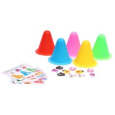 Развивающая игрушка Zabiaka Цветные колпачки 7459739, разноцветный
