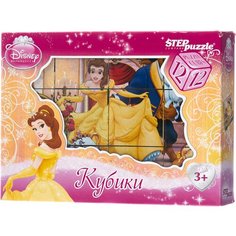 Развивающая игрушка Step puzzle Disney Белль 87151