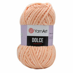 Пряжа для вязания YarnArt Dolce 100гр 120м (100% микрополиэстер) (773 персиковый), 5 мотков
