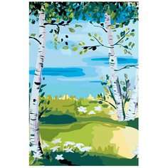 Картина по номерам, "Живопись по номерам", 60 x 90, RA104