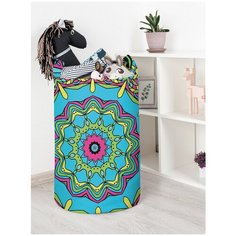 Корзина для игрушек JoyArty "Цветок радуги" 40x60 см