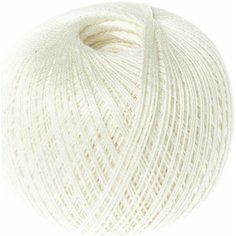 Пряжа ПНК Кирова Роза кремовый (102), 100%мерсеризованный хлопок, 330м, 50г, 1шт