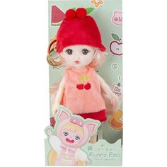 Кукла для девочек "Вишенка" 15см, Фруктовые подружки, красный Esta Bella