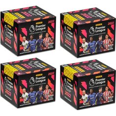 4 бокса наклеек Panini Premier League 2021-2022 (1000 наклеек)