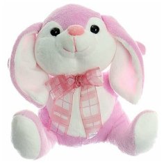 Мягкая игрушка "Зайчик с бантом" Milo Toys