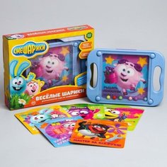 Настольная игра "Шустрые шарики", смешарики