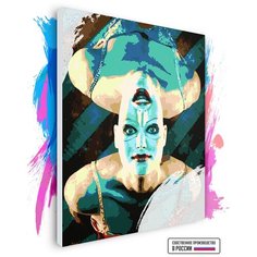 Картина по номерам на холсте Американская история ужасов - Freak show 2, 60 х 80 см Красиво Красим