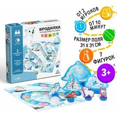 Настольная игра Бродилка. Путешествие на Север, 3+ Nosochki Xoxotochki