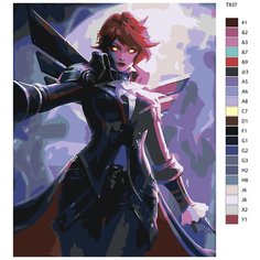 Картина по номерам T837 " Mobile Legends: Эйдора ", 70x90 см Brushes Paints