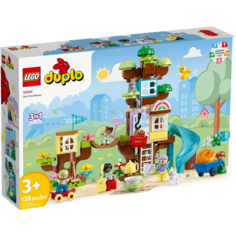 Конструктор LEGO Duplo 10993 3-in-1 Tree House, 126 дет.