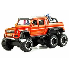Машинка Металлическая 19 см 1:24 Mercedes-Benz G-class 6x6