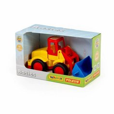 Игрушка погрузчик (Базик). Размер в собранном виде 22х11х11см (в коробке) Полесье