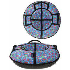 Тюбинг X-Match Люкс Ice Cream 100см многоцветный во8418-2