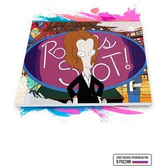 Картина по номерам на холсте American Dad - Роджер в баре, 80 х 100 см Красиво Красим