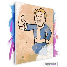Картина по номерам на холсте Fallout boy, 80 х 100 см Красиво Красим