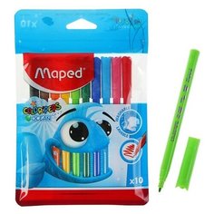 Maped Фломастеры "Color peps ocean", 10 цветов