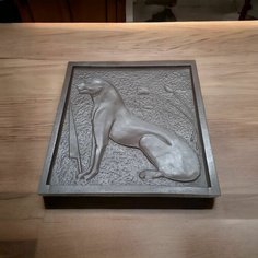 Форма, молд для заливки гипса, бетона Египет. Большой размер панно, полиуретан Нет бренда
