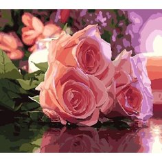 Картина по номерам Розы 40х50 см Hobby Home