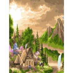 Картина по номерам Тишина гор 40х50 см Hobby Home