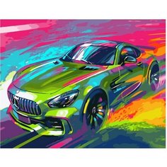 Картина по номерам Скорость 40х50 см Hobby Home